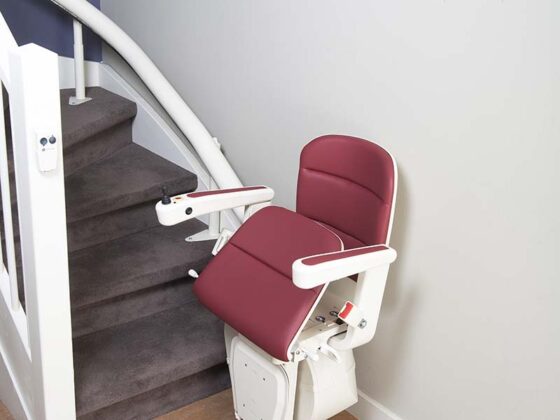 stairlift Freecurve Active seat