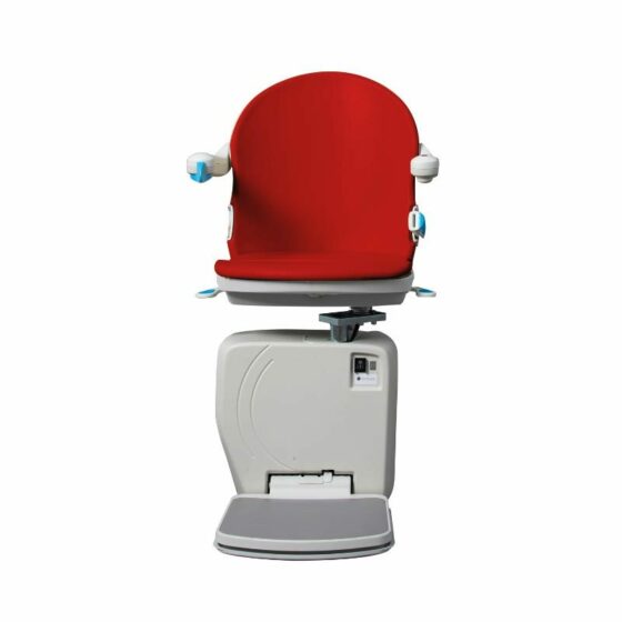 4000 curved stairlift - smart seat in ruby