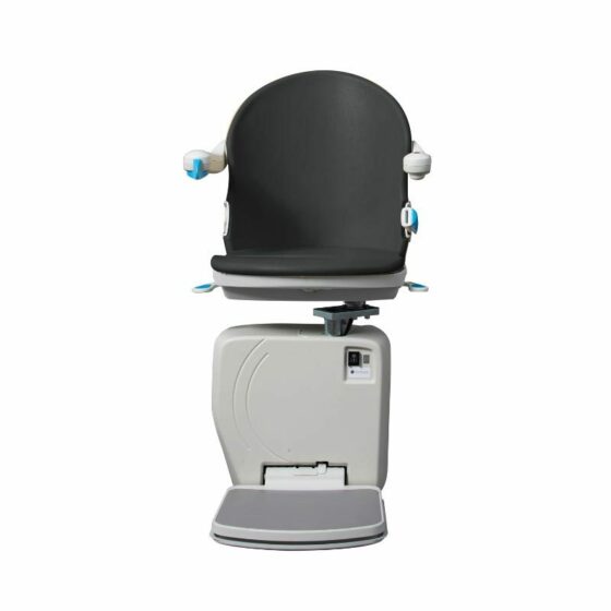 4000 curved stairlift - smart seat in slate