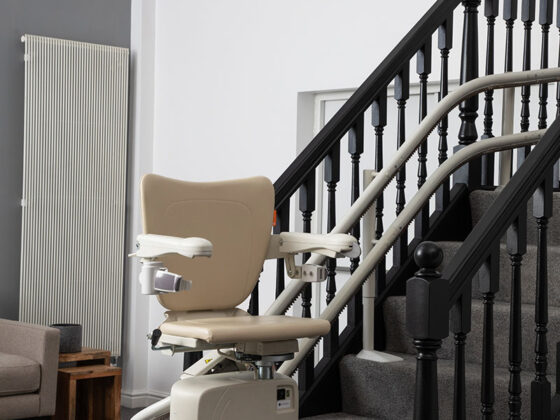 4000 curved stairlift -style seat