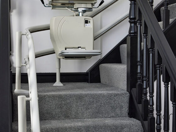 4000 curved stairlift -style seat