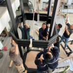 Vuelift elevator Installation Training at Savaria Showroom in Huizhou China 2023